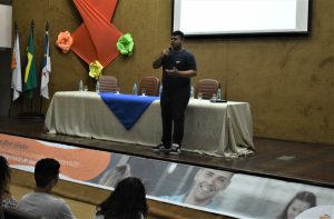 Ex-aluno Deyvison Pontes de Lima deu incentivo aos novos jovens aprendizes