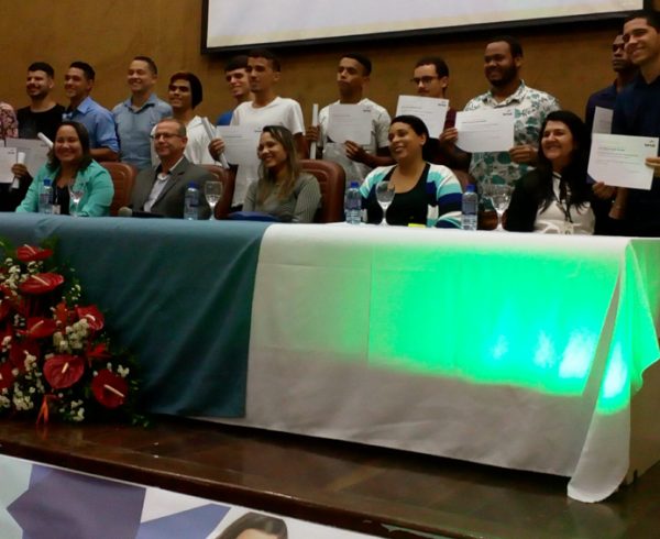 Formatura alunos de Aprendizagem do Senac