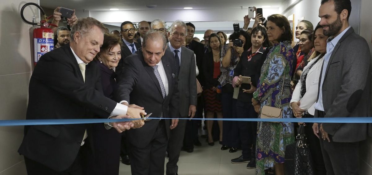 Inauguração da nova Faculdade Senac para autoridades