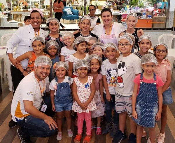 Senac realiza oficinas de culinária no Vitória Park Shopping