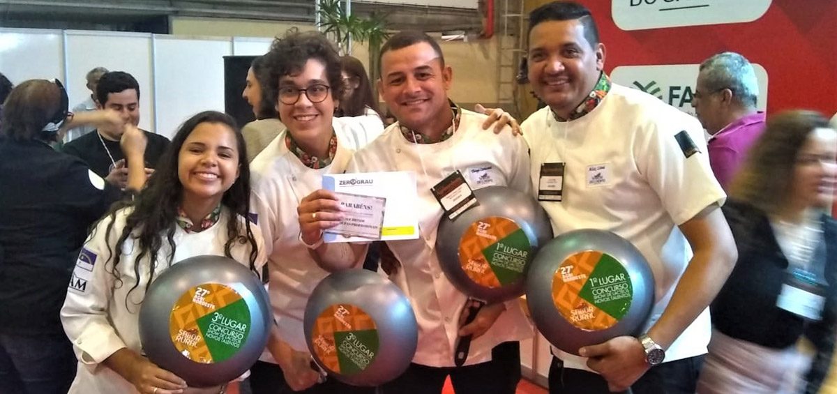 Alunos vencedores do Agrinordeste 2019