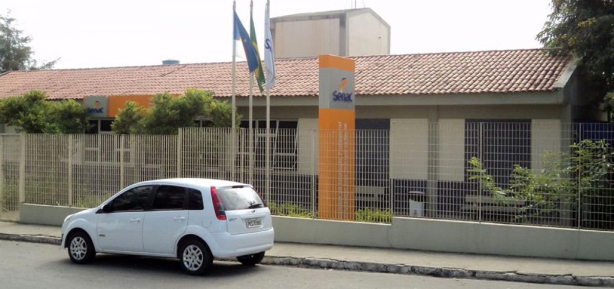 Fachada da unidade do Senac em Garanhuns