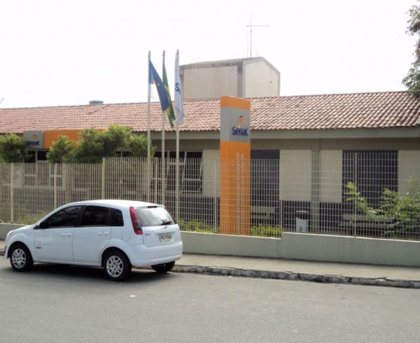 Fachada da unidade do Senac em Garanhuns