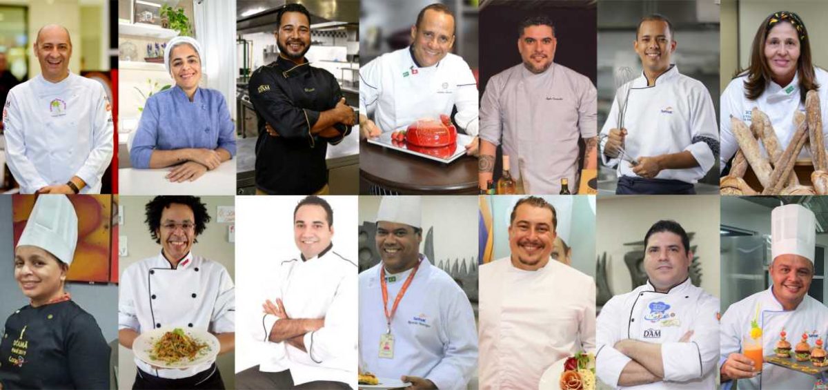 personagens chefs para materia