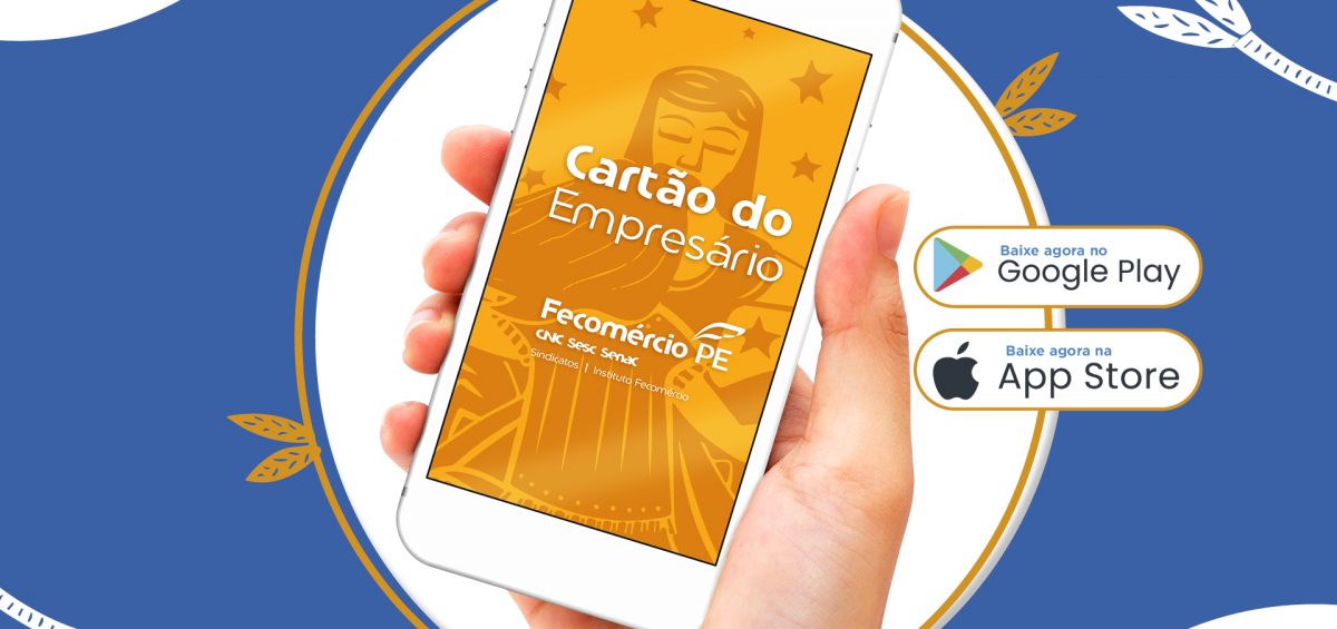 Associados têm acessos a descontos exclusivos de forma mais prática O Cartão do Empresário, produto de descontos e vantagens exclusivas da Fecomércio-PE, conta agora com uma versão mobile. Maior praticidade na busca por parceiros de negócios e na geração dos cupons de descontos são facilidades oferecidas pelo novo canal do serviço. A partir do lançamento do aplicativo, que acontece hoje (15), o usuário (titular) do cartão terá 50% de desconto para renovação da anuidade. VANTAGENS, PRODUTOS, SERVIÇOS - "Neste momento, ainda delicado, que o setor empresarial se encontra desde o início da pandemia, pensamos em facilitar e ajudar o empresário na aquisição de produtos e serviços com preços mais atraentes. Nossos parceiros ainda contam com a divulgação da sua marca, contribuindo assim para o fortalecimento do mercado, do Sistema Fecomércio e de seus sindicatos filiados”, diz Bernardo Peixoto, presidente do Sistema Fecomércio/Sesc/Senac-PE. Os associados do Cartão do Empresário têm acesso a mais de 600 empresas parceiras em todo o Brasil, com descontos reais e exclusivos. No Sistema Fecomércio, os descontos são de até 40% na FacSenac de Pernambuco, até 25% nas hospedagens e serviços do Sesc e 25% na aquisição e renovação do certificado digital. O novo aplicativo mobile do Cartão do Empresário leva aos usuários mais praticidade e facilidade. Os serviços disponíveis são: consulta de parceiros categorizados por setor, ofertas de vantagens e descontos exclusivos, geração de cupom de desconto/vouchers e consulta de histórico de cupons já emitidos. O aplicativo está disponível para download nas lojas de aplicativos e é suportado pela plataforma Android e iOS. Renovação do Cartão do Empresário – Os usuários que já possuem o cartão e desejam continuar aproveitando as vantagens, contam com 50% de desconto na tarifa anual do titular. Com o desconto, o convênio anual dos usuários titulares é renovado por R$ 149,50. A oferta é válida a partir do dia 15 de março e pode ser acessada através do site do Cartão do Empresário: www.cartaodoempresario.com.br. Como fazer o Cartão do Empresário? - O produto está disponível para os empresários do comércio de bens, serviços e turismo de todo o Estado de Pernambuco, incluindo o Microempreendedor Individual (MEI) e todos os benefícios podem ser aproveitados ainda pelos dependentes: pais, cônjuge, filhos e enteados. O Cartão do Empresário pode ser feito on-line no site. É preciso ter um CPNJ ativo, documento de identidade e CPF, comprovante de endereço e pagar uma anuidade de R$ 299,00 (titular) e R$ 14,90 (por dependente), com parcelamento em até 6x. Mais informações: 81 9 9615-7488 (WhatsApp).