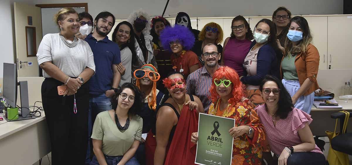 Colaboradores do Senac participam do Abril Verde