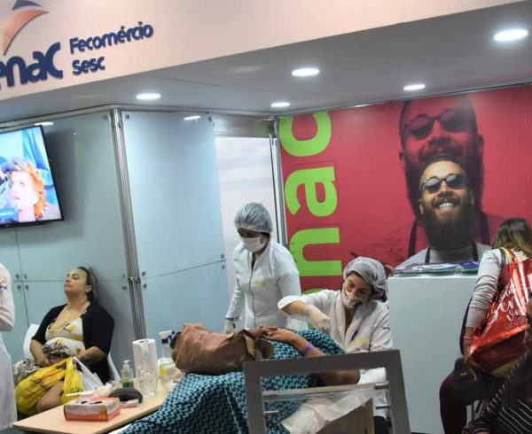 Senac Pernambuco marcou presença na Hairnor – Feira da Beleza 2022