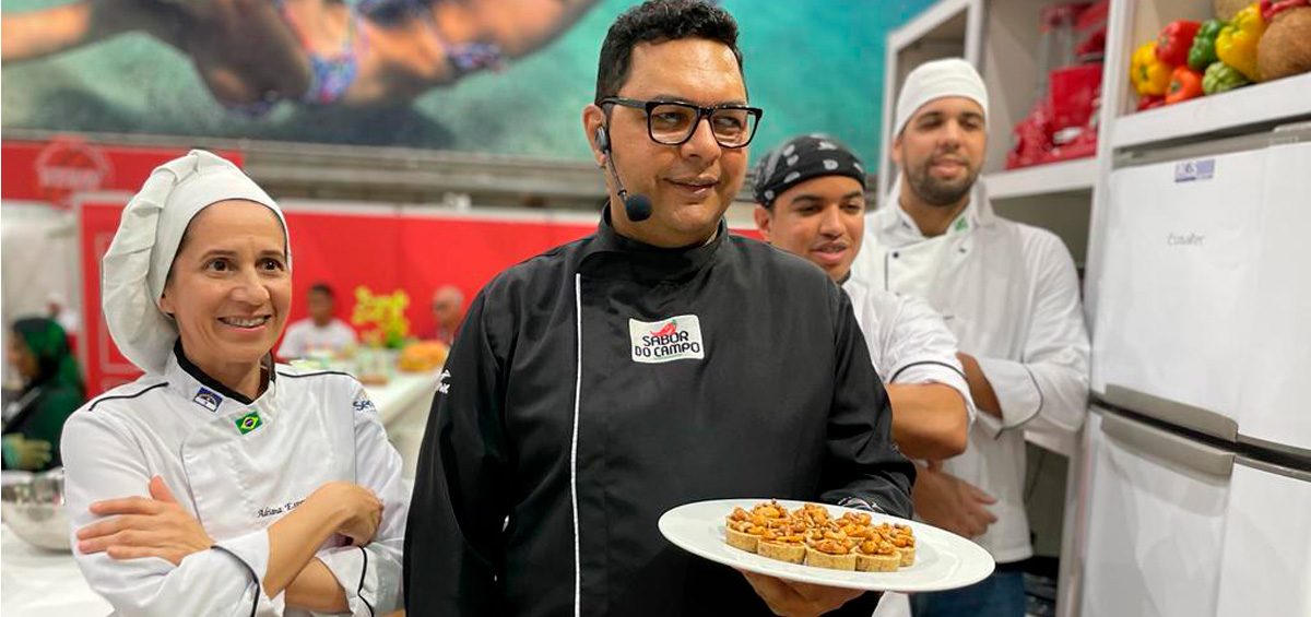 Senac Pernambuco participa de festival gastronômico na 30ª Agrinordeste