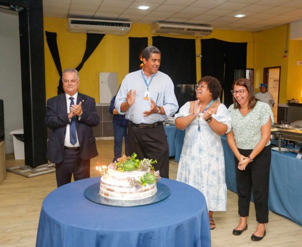 Sistema Fecomércio/Sesc/Senac reúne colaboradores para celebrar aniversários de janeiro a maio