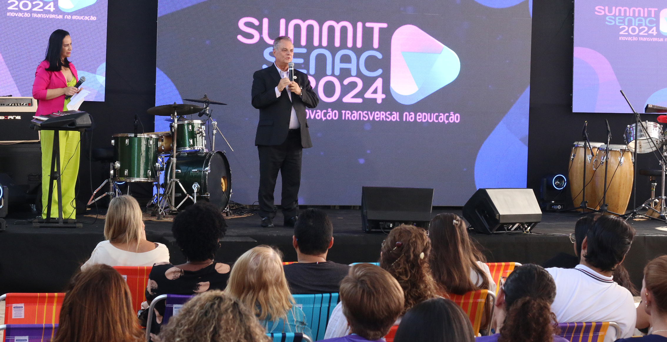 Bernardo Peixoto fez a abertura oficial do Summit Petrolina 2024