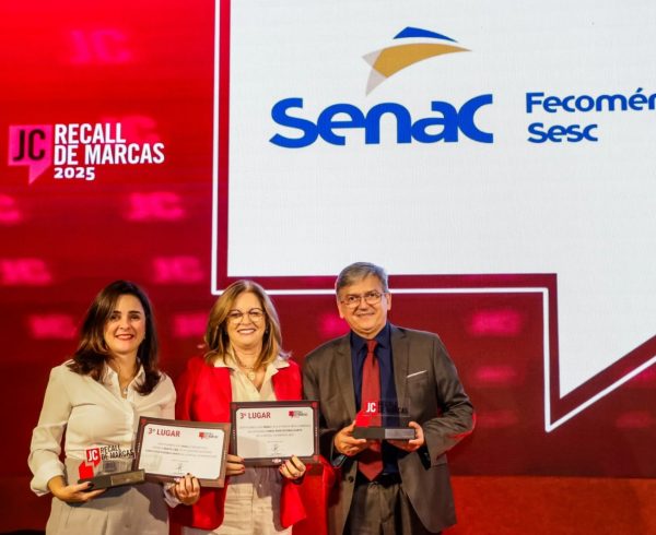 JC Recall confirma: Senac PE mais uma vez na memória dos pernambucanos