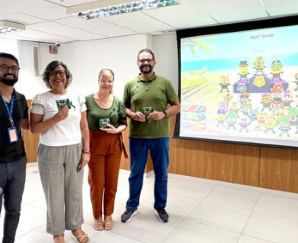 Senac PE promove ação do Abril Verde e reforça cultura de segurança entre os colaboradores