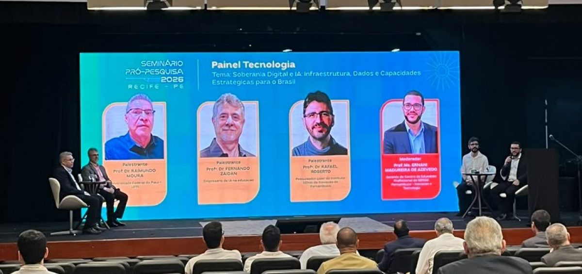 Senac PE participa de debate sobre soberania digital e Inteligência Artificial