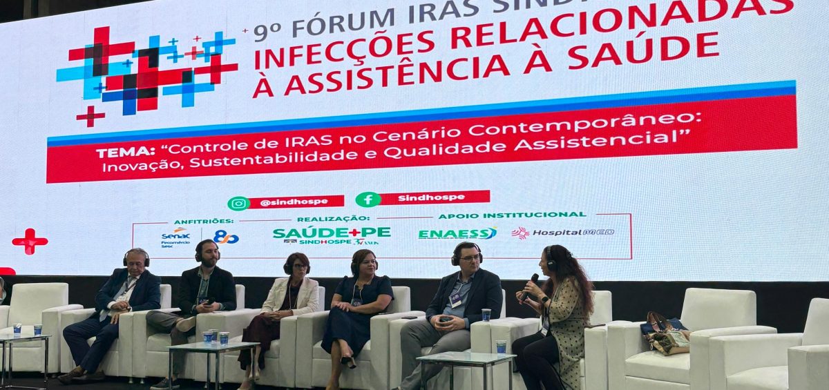 Senac Pernambuco participa do 9º Fórum IRAS durante a HospitalMed 2026