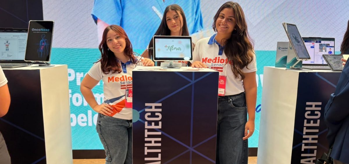 Estudantes do Mediotec Senac apresentam soluções para saúde e bem-estar na HospitalMED 2026